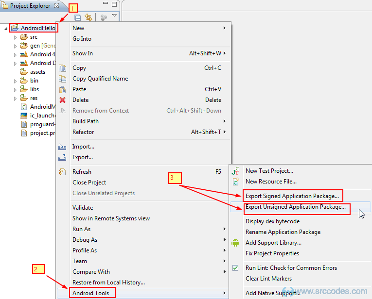 Export Application Package