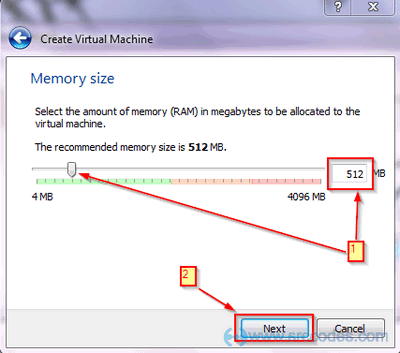 allocate RAM to Chromium OS Vanilla